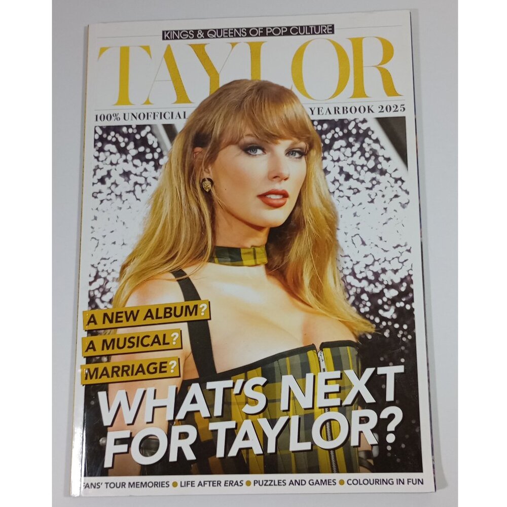 Taylor Swift Yearbook 2025 Magazine Anthem Publishing Music The Eras Tour